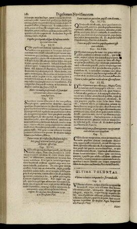 Ultima Voluntas. - Usufructuarius.