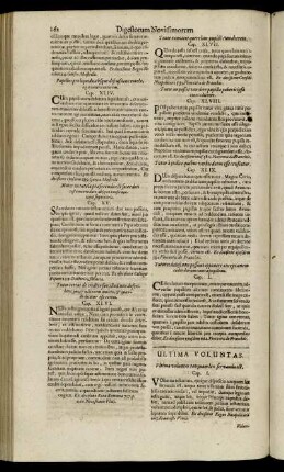 Ultima Voluntas. - Usufructuarius.