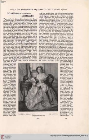 24: Die Dresdener Aquarell-Ausstellung