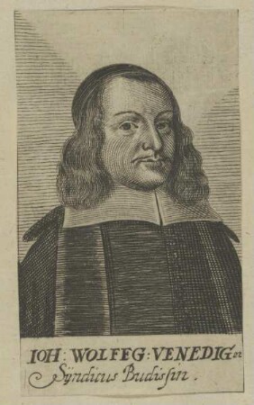 Bildnis des Iohannes Wolffgangus Venedigerus