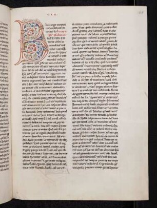 Zierinitale (de psalmo 111,2): B(eatus Vir)