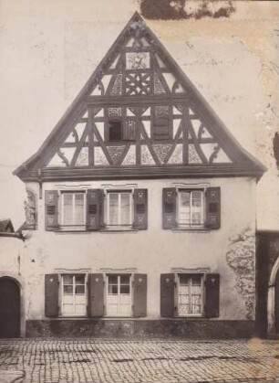 Hauptstraße, Fachwerkhaus