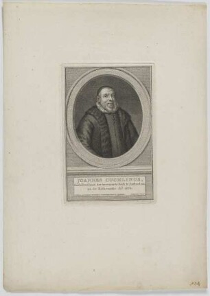 Bildnis des Joannes Cuchlinus