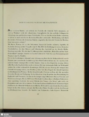 Der Eiserne Schraubendampfer