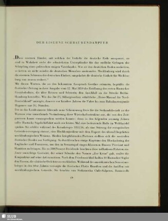 Der Eiserne Schraubendampfer