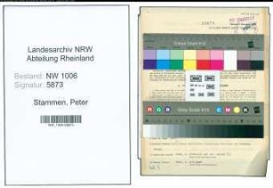 Entnazifizierung Peter Stammen , geb. 08.09.1905 (Landwirt)