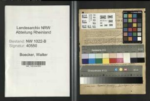 Entnazifizierung Walter Boecker , geb. 01.05.1894 (Arbeiter)