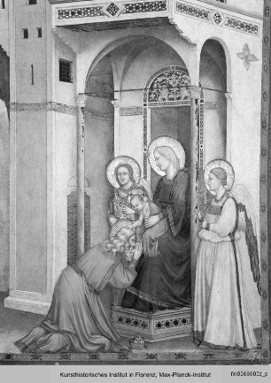 Ausmalung des Nordquerhauses : Christusszenen : Anbetung der Könige