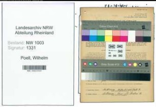 Entnazifizierung Wilhelm Poell , geb. 26.02.1888 (Landwirt)