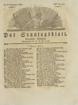 36, 1830: Stück