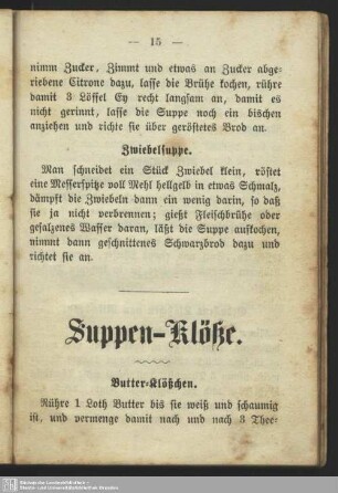 Suppen-Klöße
