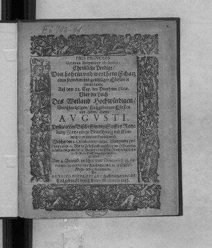 Pius Princeps Optimus Reipublicae thesaurus