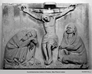 Kreuzigung - Reliefs einer Kanzel aus San Sisto