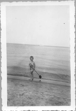 Ramon-Joachim Gerhardt an der Ostsee