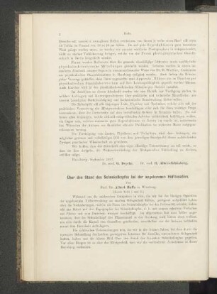 Über den Stand des Schenkelkopfes bei der angeborenen Hüftluxation.