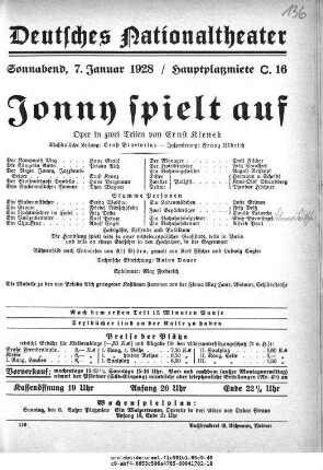 Jonny spielt auf