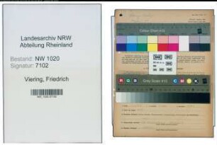 Entnazifizierung Friedrich Viering , geb. 08.11.1919 (Postbeamter)