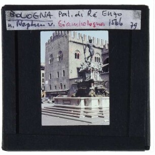 Bologna, Palazzo Re Enzo,Bologna, Neptunbrunnen