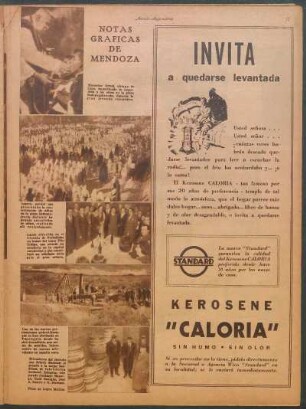 Notas gráficas de Mendoza [Fotografías]