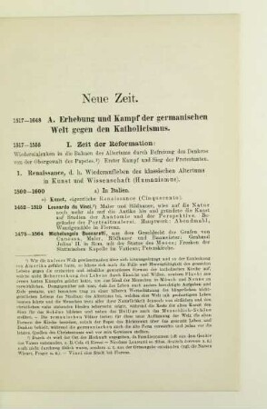 I. Zeit der Reformation. 1517-1555