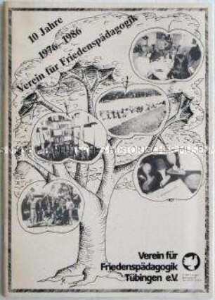 Broschüre des Vereins für Friedenspädagogik Tübingen zum 10jährigen Jubiläum - Sachkonvolut