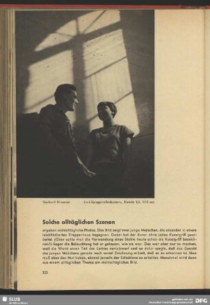 Alltägliche Szene