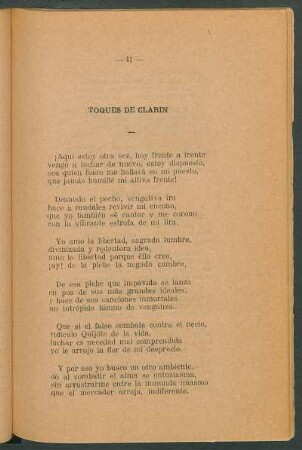 Toques de Clarín