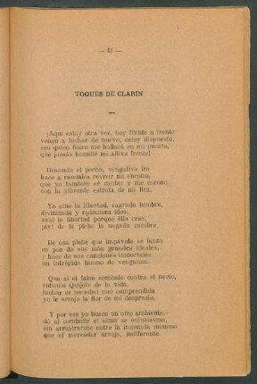 Toques de Clarín