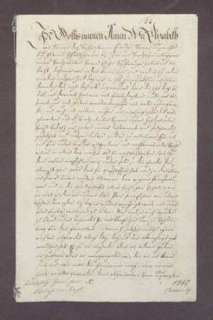 Testament der Pfalzgräfin Elisabeth, Gemahlin des Pfalzgraf Ruprechts I.