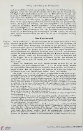 1: Das Knochenmark