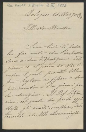Brief an Ferruccio Busoni : 25.03.1914