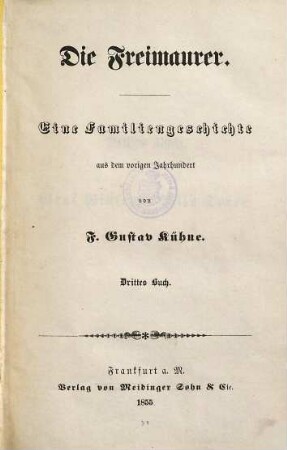 Die Freimaurer : eine Familiengeschichte aus dem vorigen Jahrhundert, 3. Graf Giuseppe della Torre