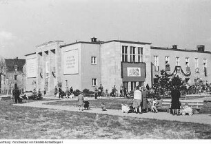 Dresden, Niedersedlitz. VEB Sachsenwerk Niedersedlitz, November 1953