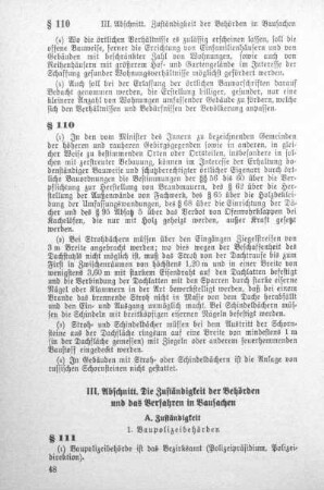 III. Abschnitt. Die Zuständigkeit der Behörden und das Verfahren in Bauchsachen (§ 111 - § 145)