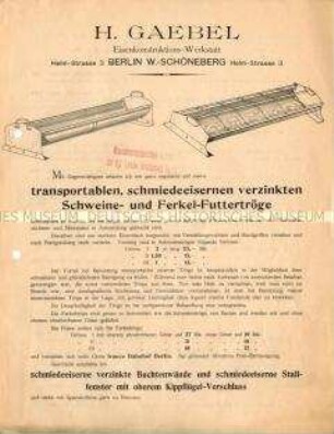 Schweine- und Ferkel-Futtertröge