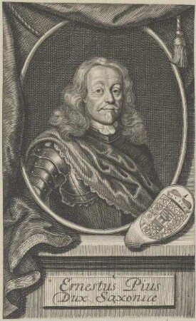 Bildnis von Ernestus Pius, Herzog von Sachsen