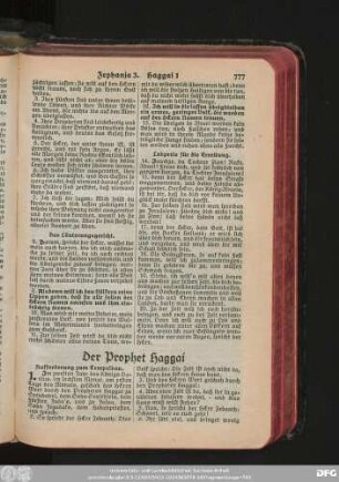 Der Prophet Haggai