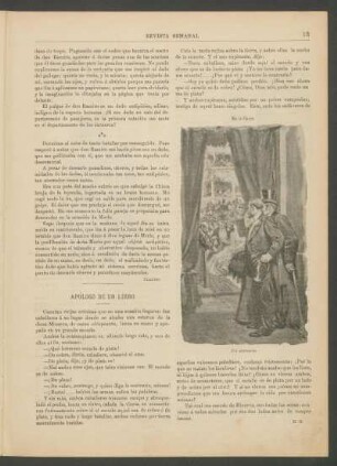 Apólogo de un libro
