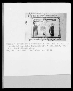 mittelalterliche Handschrift — Buchillustration, Folio fol. 19 r