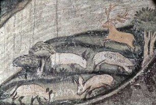 Die Erschaffung der Landtiere und die Scheidung von Engeln und Teufeln