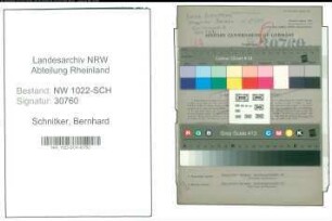 Entnazifizierung Bernhard Schnitker , geb. 03.06.1911 (Spediteur)