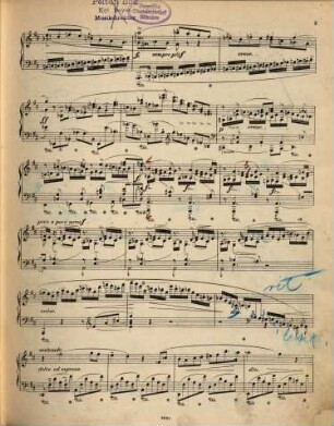 Oeuvres, [58.]. Op. 58. Sonate h-Moll