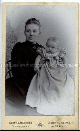 Mutter und Kind, Carte de Visite