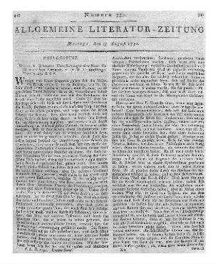 Kurpfälzische Physikalisch-Ökonomische Gesellschaft: Vorlesungen der Churpfälzischen physikalisch-ökonomischen Gesellschaft. - Mannheim : Hof- und Akad.-Buchh. Bd. 5, Th. 1. - 1790