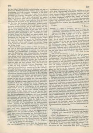 246-248 [Rezension] Fürstenwerth, Ludwig, Die Verfassungsänderungen in den oberdeutschen Reichsstädten zur Zeit Karls V.