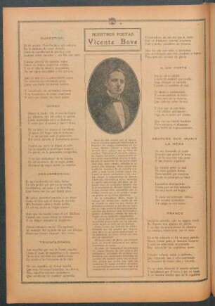 Vicente Bove : Nuestros poetas