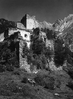Virgen. Ruine der Burg Rabenstein (1101/1200)