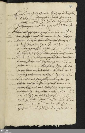 [Brief von Kurfürst Ernst an alle Grafen, Herrn der Ritterschaft in des Fürsten Albrechts Land, 1485]