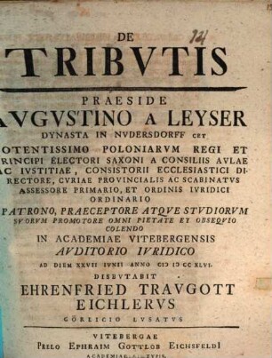 De Tribvtis