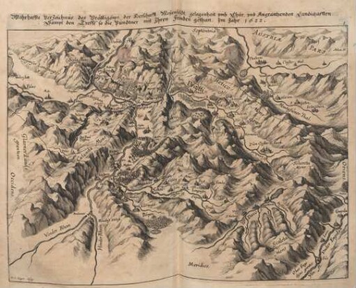 Wahrhaffte Verzeichnüs des Prättigöws, der Herschafft Meyenfeldt, gelegenheit umb Chur und Angräntzenden Landschafften, sampt den Treffen so die Pündtner mit ihren Feinden gethan.
